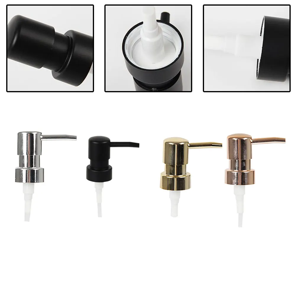 Distributeur de Lotion liquide de salle de bains, tête de rechange, savon, shampoing, pompe de douche, Lotion de bain, accessoire de salle de bains