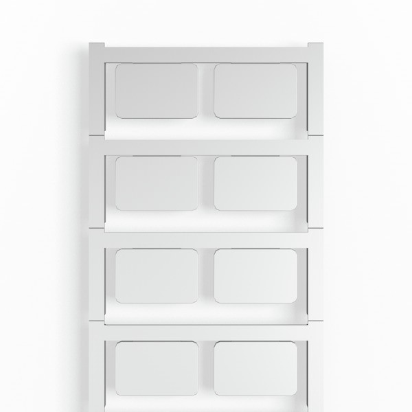 80 Stk. Weidmüller Gerätemarkierer SM 27/18 K MC NE GR 1073340000 Image