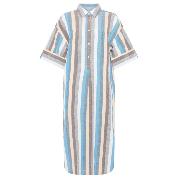 KnowledgeCotton Apparel - Women's Organic Cotton Shirt Dress - Kleid Gr M grau