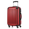 HAUPTSTADTKOFFER - Alex - Carry on luggage On-Board Suitcase Bag Hardside Spinner Trolley 4 Wheel Expandable, 55cm, TSA, red