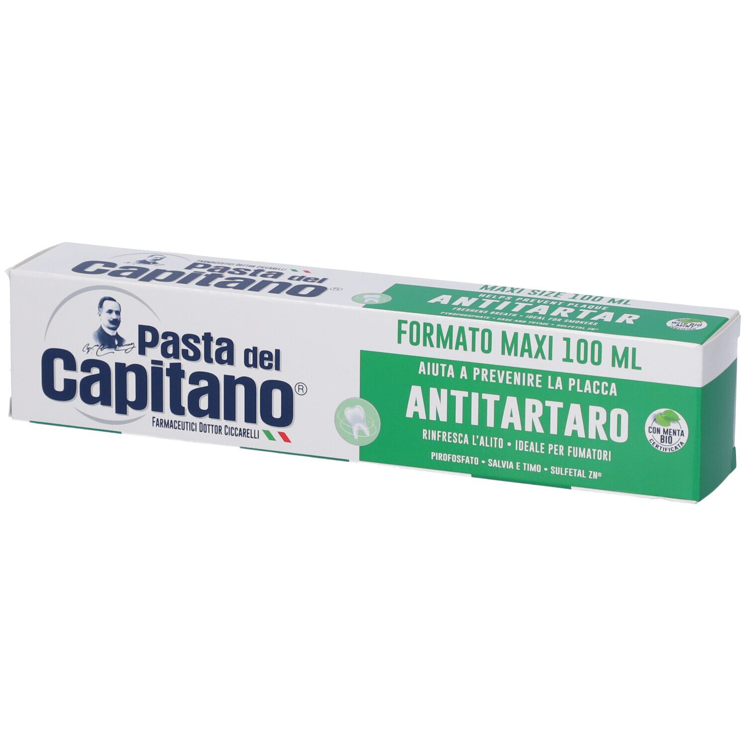 Pasta del Capitano Dentifricio Antitartaro 100 ml
