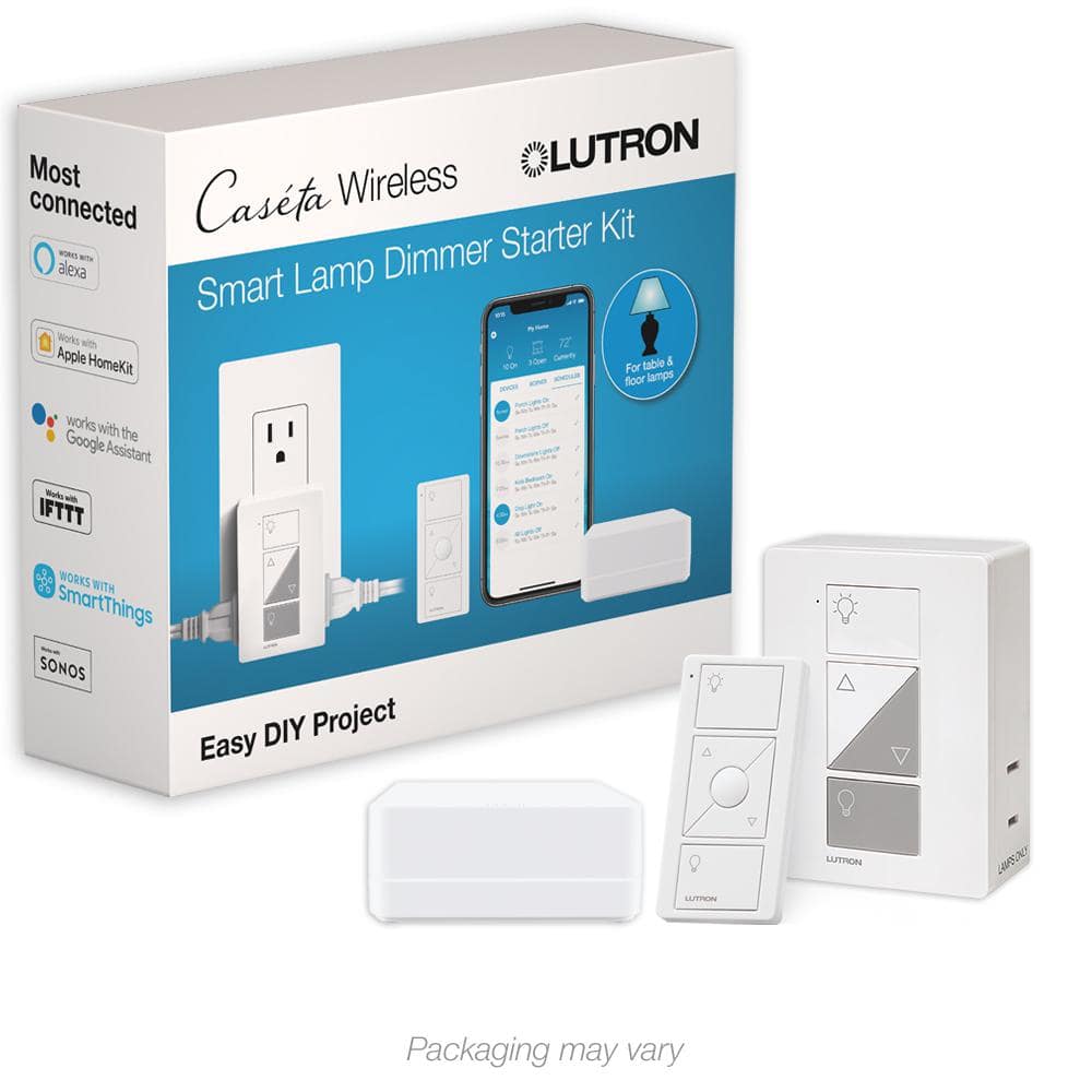Lutron Caséta/Diva smart dimmers + hub kit