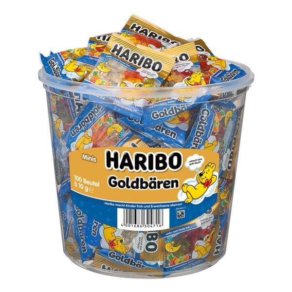 Haribo Fruchtgummi »Gute Nacht Goldbären« 100 Einzelportionen Image