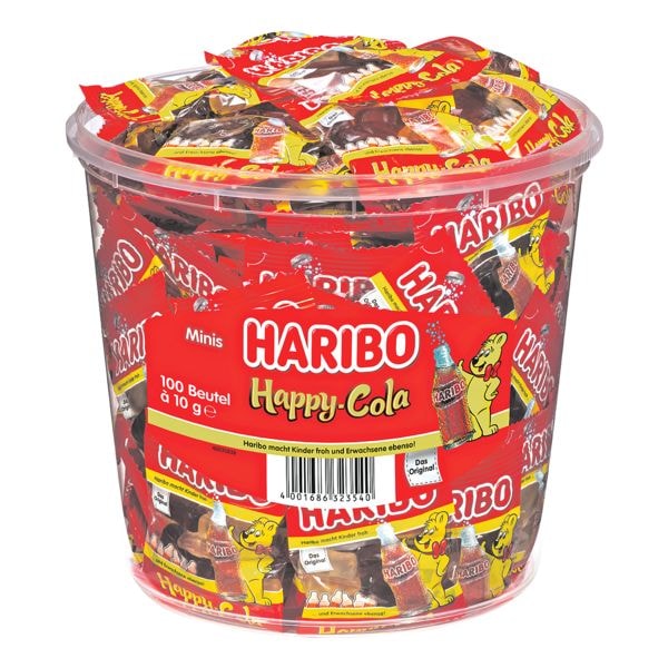 Haribo Fruchtgummi »Happy Cola« 100 Einzelportionen Image