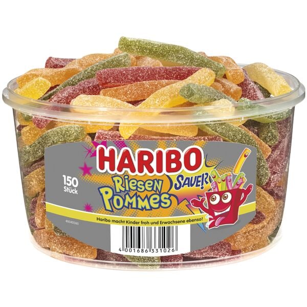Haribo Fruchtgummi »Riesen Pommes« 1200 g Image