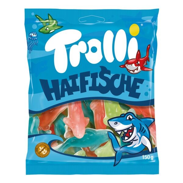 Trolli Fruchtgummi »Haifische» 150 g Image