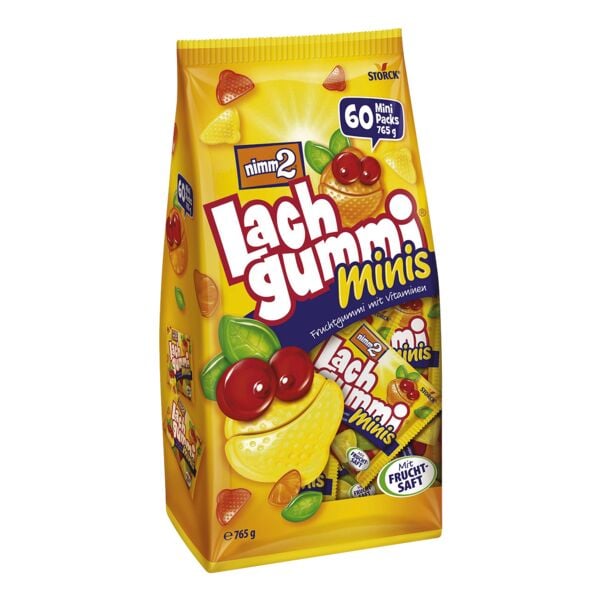 Nimm2 Fruchtgummi »Lachgummi minis« 765 g Image