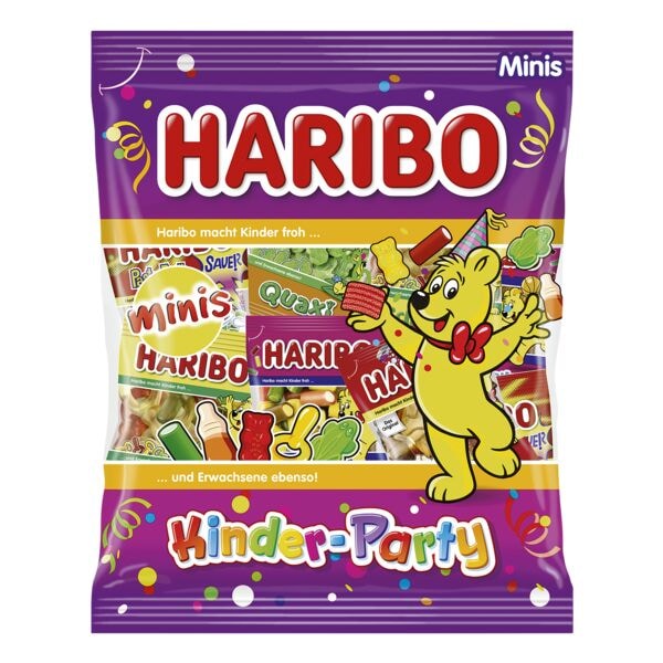 Haribo Fruchtgummi-Mischung »Kinder-Party Minis« vegetarisch 250 g Image
