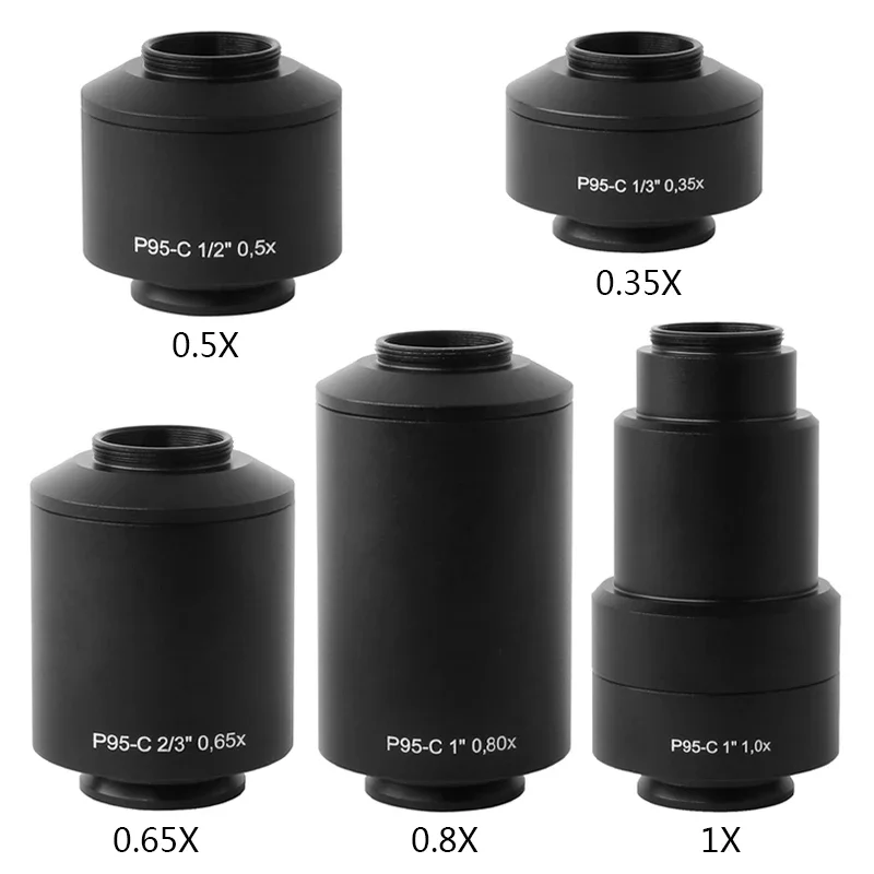 Mikroskop-C-Mount-Adapter 0,35 x 0,5 x 0,65 x 0,8 x 1 x Primostar für Zeiss Axiolab-Serie Image