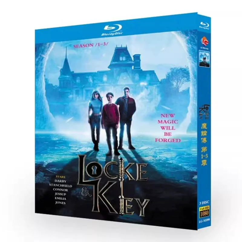 Locke & Key Saison 1-3 ‎ Disque Blu-ray