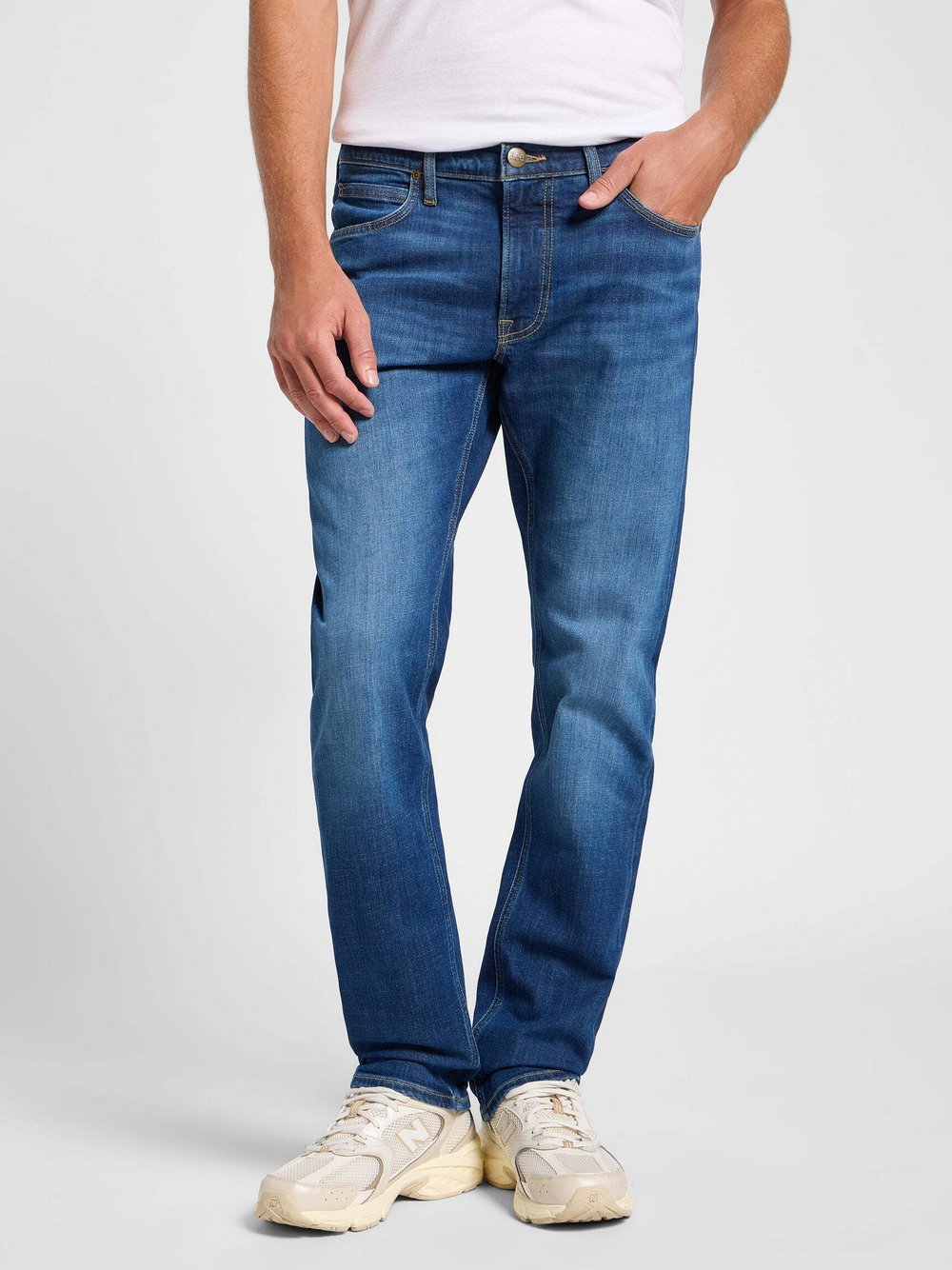 Lee Jeans Herren medium stone, 32-30 Image
