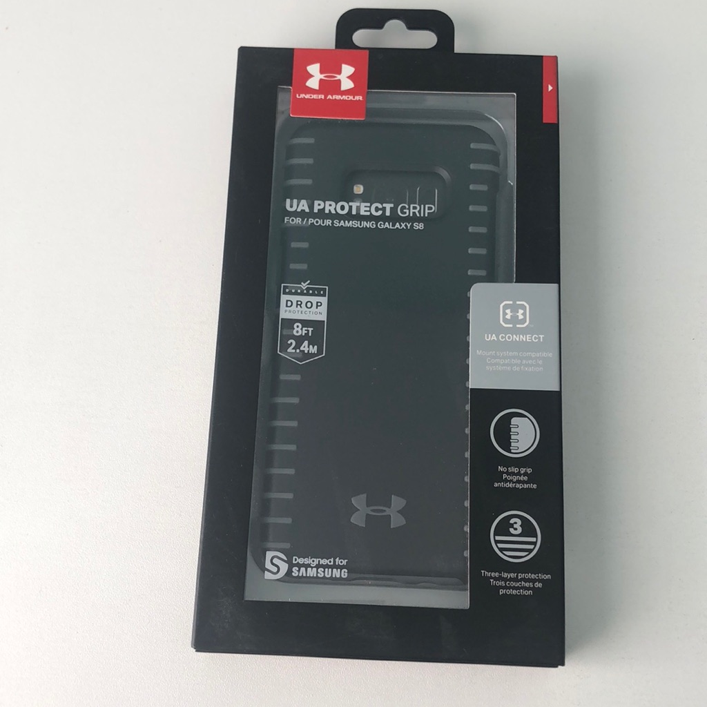 Under Armour Other | Under Armour Phone Case For Samsung Galaxy 8 | Color: Black/Gray | Size: Galaxy 8