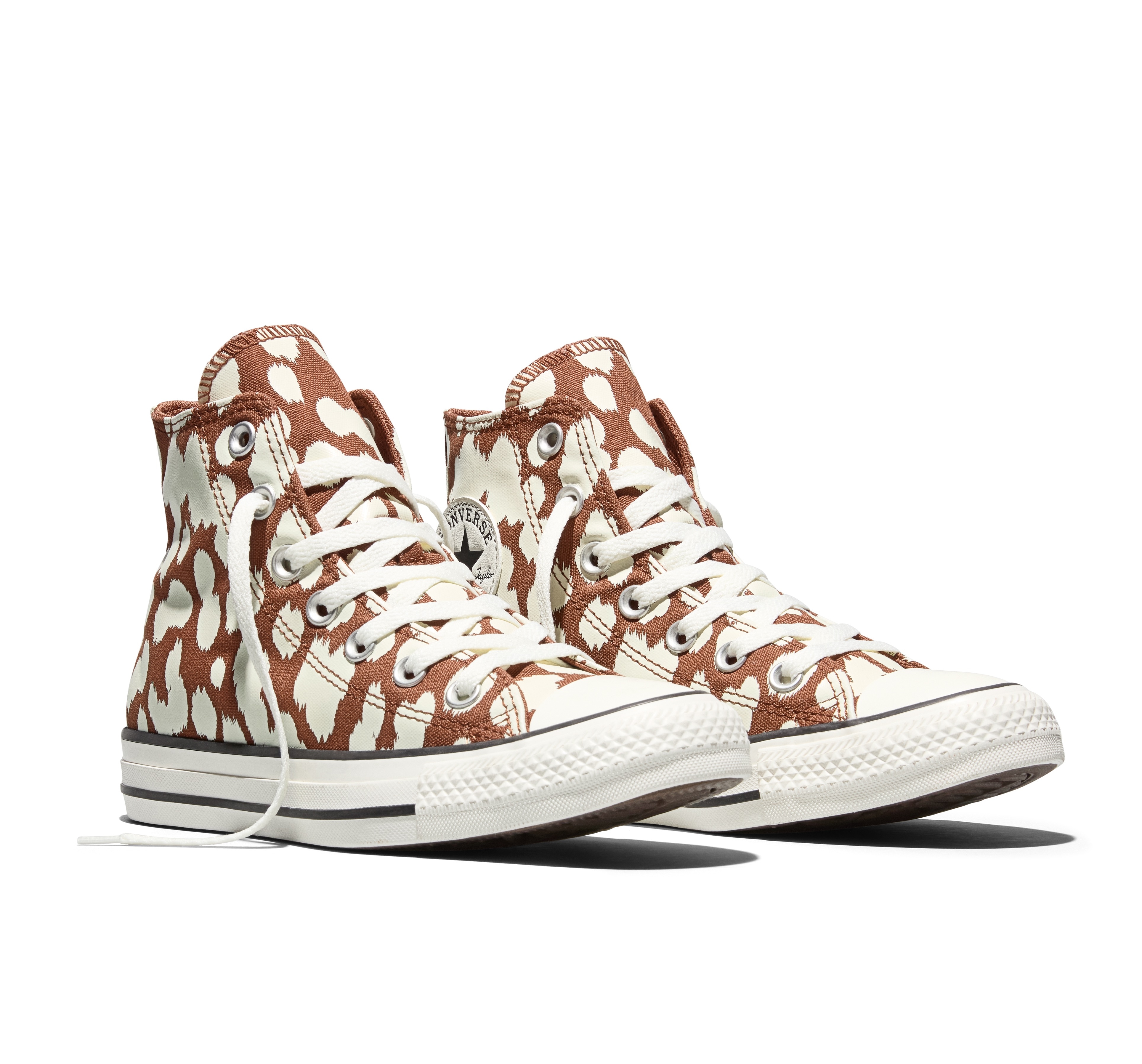 Sneaker CONVERSE "CHUCK TAYLOR ALL STAR COW PRINT", Damen, Gr. 37, unearthed, egret, unearthed, Textil, Schuhe Sneaker