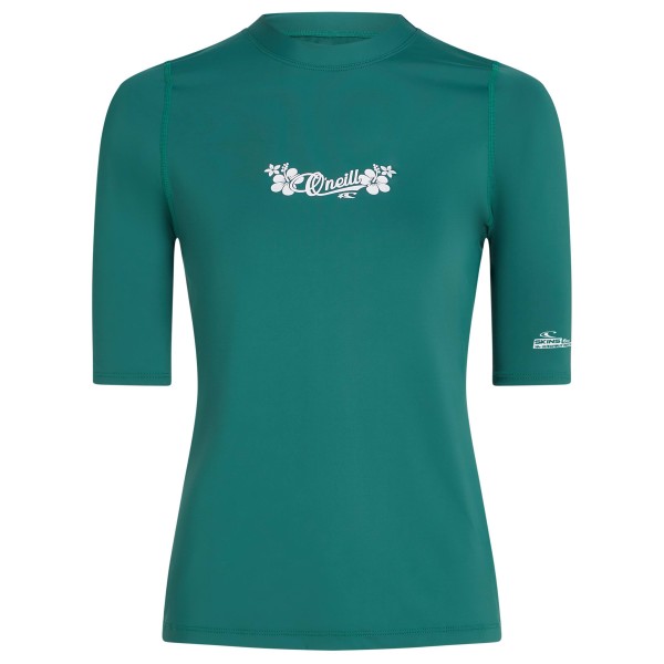 O'Neill - Women's Skins S/S - Lycra Gr L türkis
