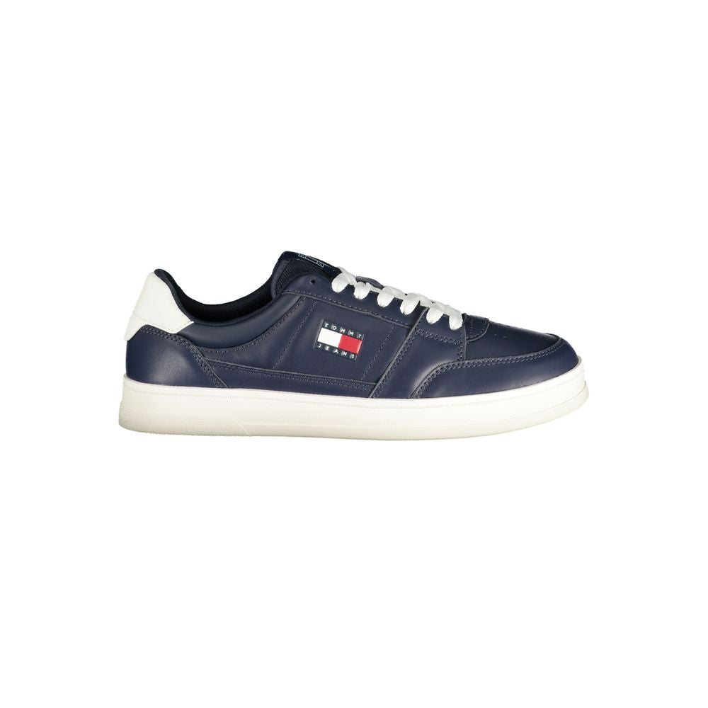 Tommy Hilfiger Ledersneaker für Herren - Blau