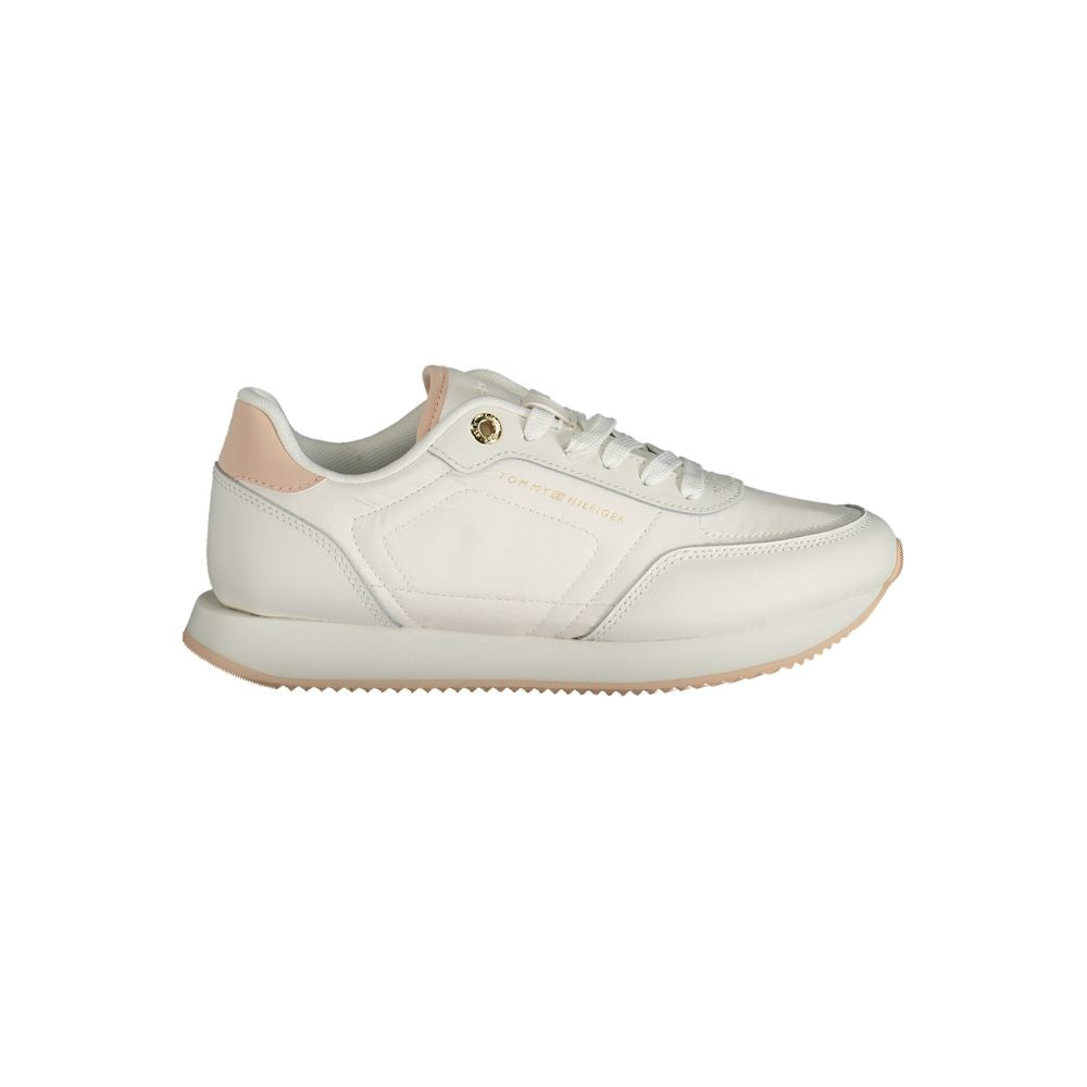 Tommy Hilfiger Bianco Leder Damen Sneaker