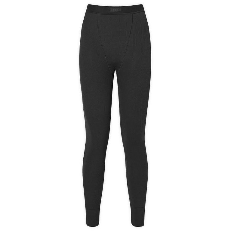 Cotton Rib Legging - Black - Skims Pants