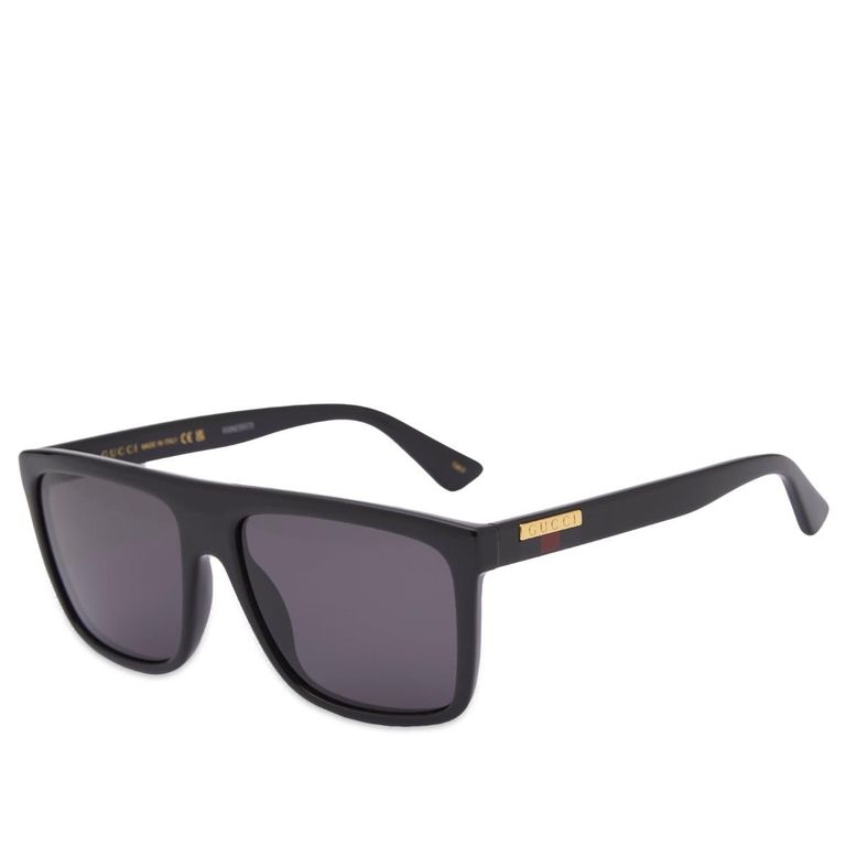 Lines Injection Sunglasses - Gray - Gucci Sunglasses