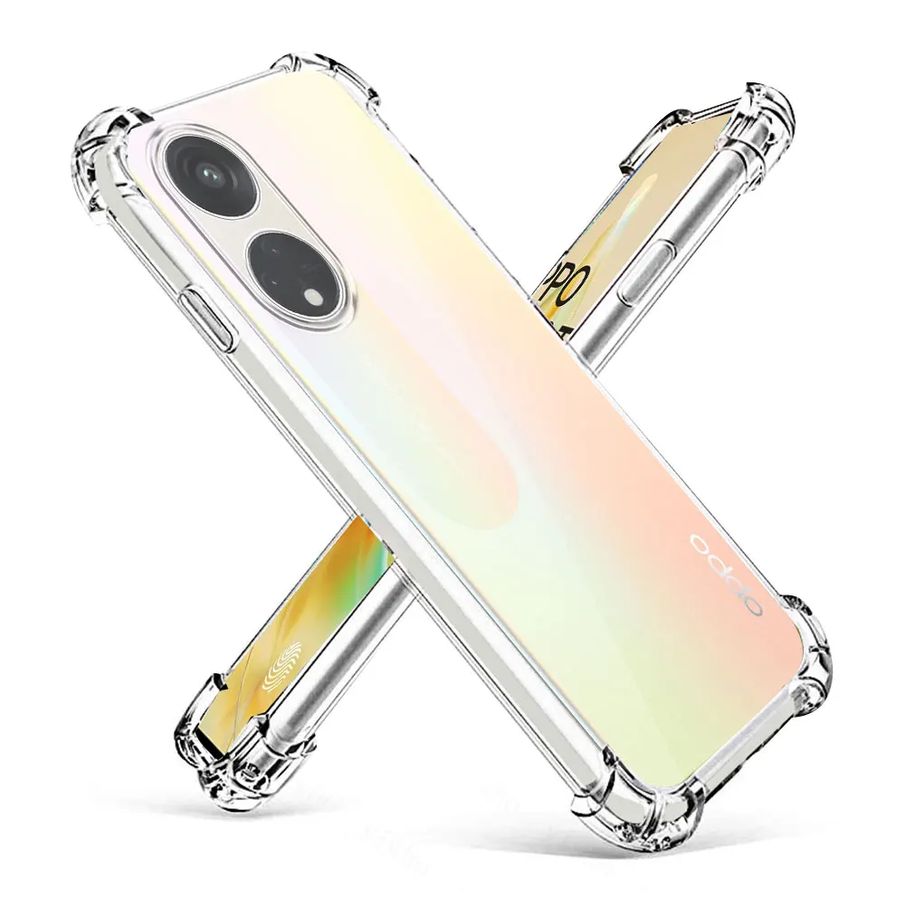 Per OPPO Reno 8T Custodia Trasparente Antiurto In Silicone Morbida Copertura Del Telefono Custodie Per Oppo Reno8T Coque Per OPPO Reno8 T 4G 5G Fundas