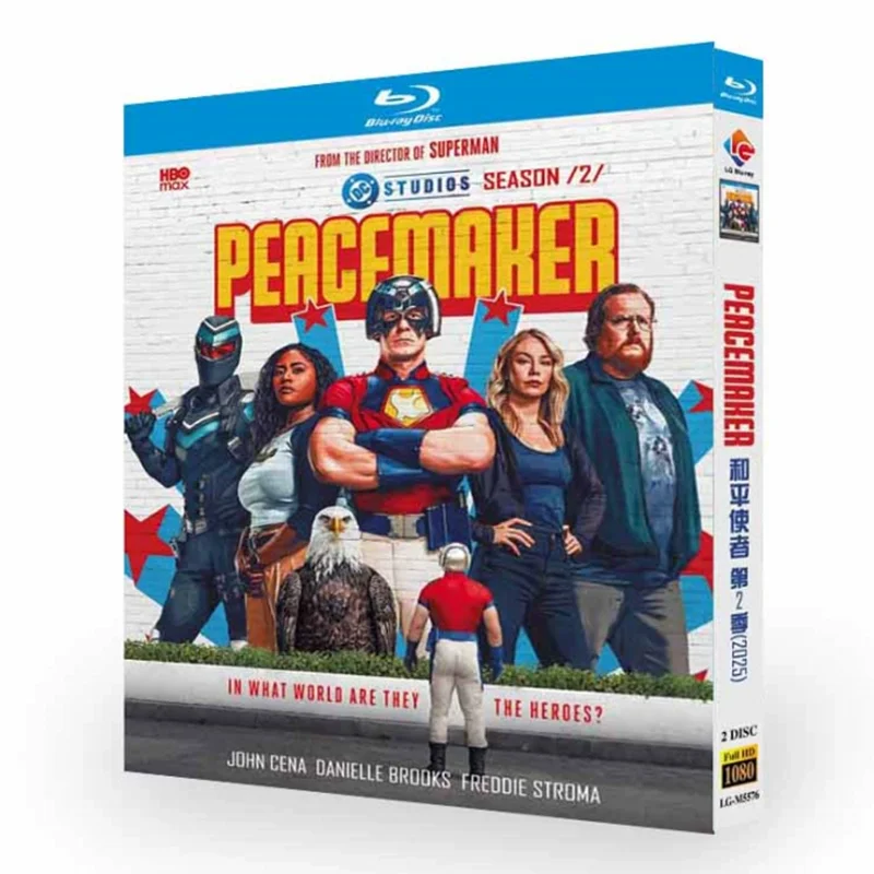 Peacemaker Saison 2 ‎ (2025) Disque Blu-ray