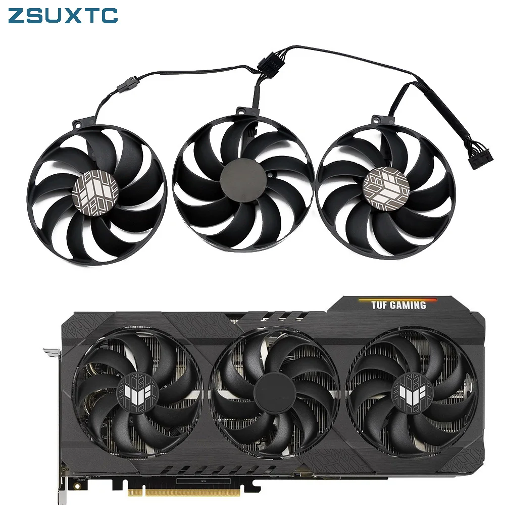 Ventola della scheda grafica CF9010U12D PLD09210S12H DC12V per ASUS TUF RTX 3060 3060 TI 3070 3080 3080Ti RTX3080 RTX3070 3090