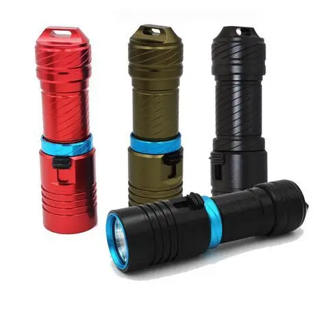 1000Lm XM-L2 torcia subacquea impermeabile Dive Underwater 60M L2 LED torcia lampada luce bianca pesca subacquea in mare Lanterna