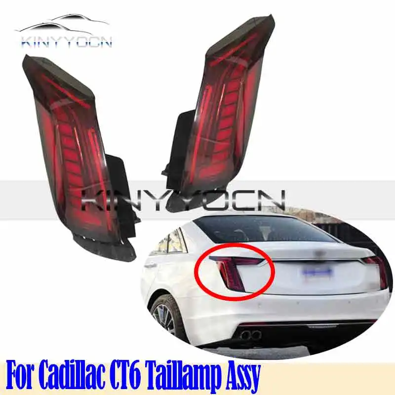 Per Cadillac CT6 2019 20 21 22 fanale posteriore fanale posteriore fanale posteriore fanale posteriore Brack fanale posteriore fanale posteriore Stop lambalar#