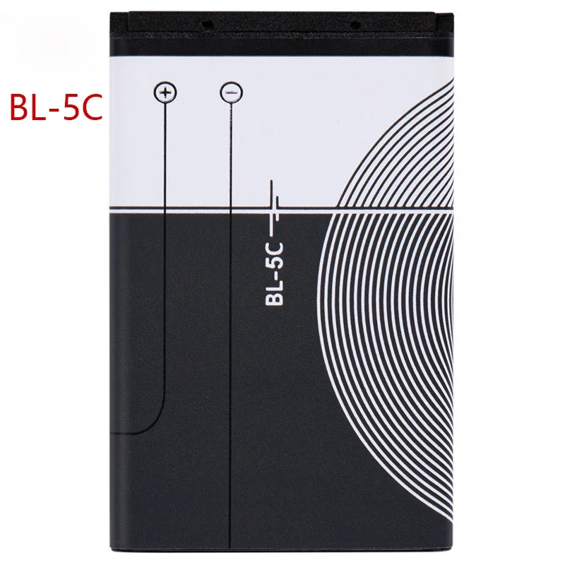 Telefon Batterie BL-4C BL-5C BL-4UL BL-5B BL-5J Für Nokia 6100 6300 6260 6136S 2630 5070 C2-01 BL 4C BL 5C BL5C Batterie Image