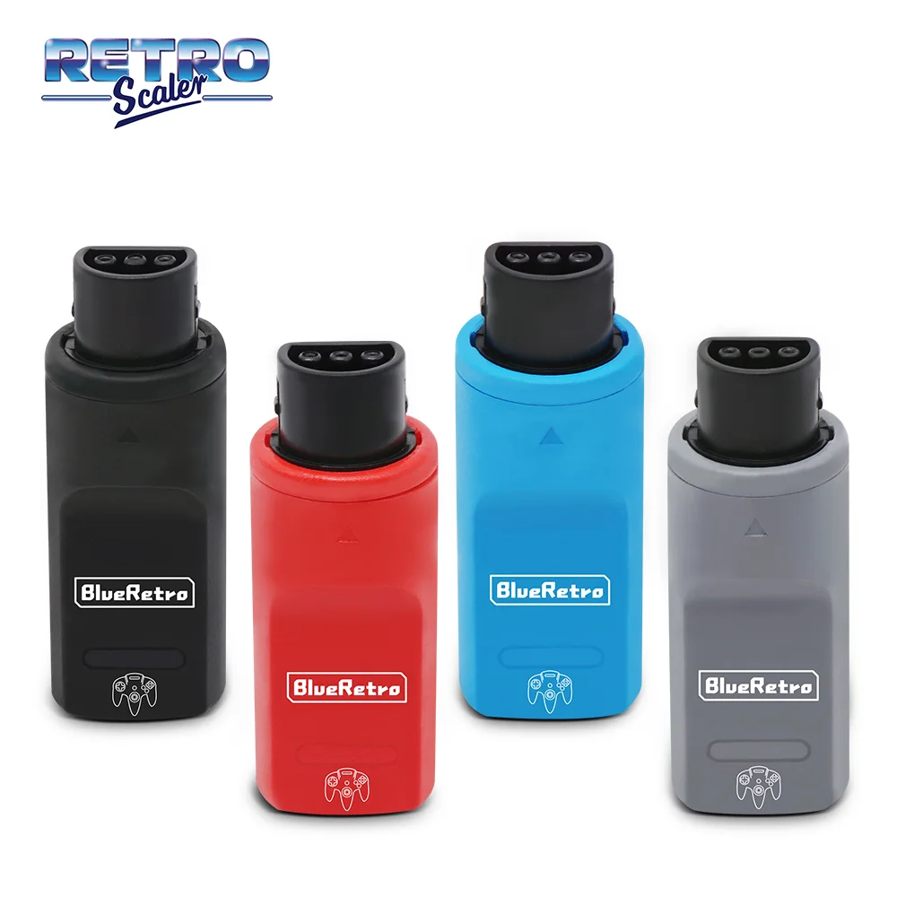 RetroScaler BlueRetro Wireless Game Controller-Adapter für Nintendo 64-Konsole auf PS3 PS4 PS5 Nintendo Switch Game Controller