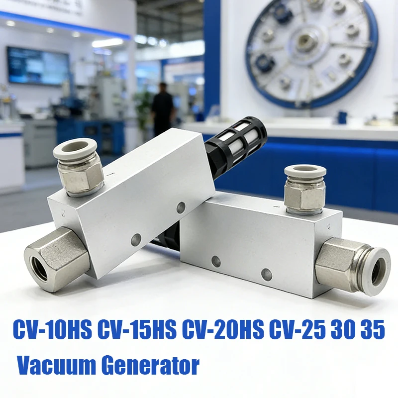 ACV CV-10 15 20 25 30 35HS Negatives Steuerventil, Vakuumgenerator, Luftauslass-Ejektor, Druckluftventil Image