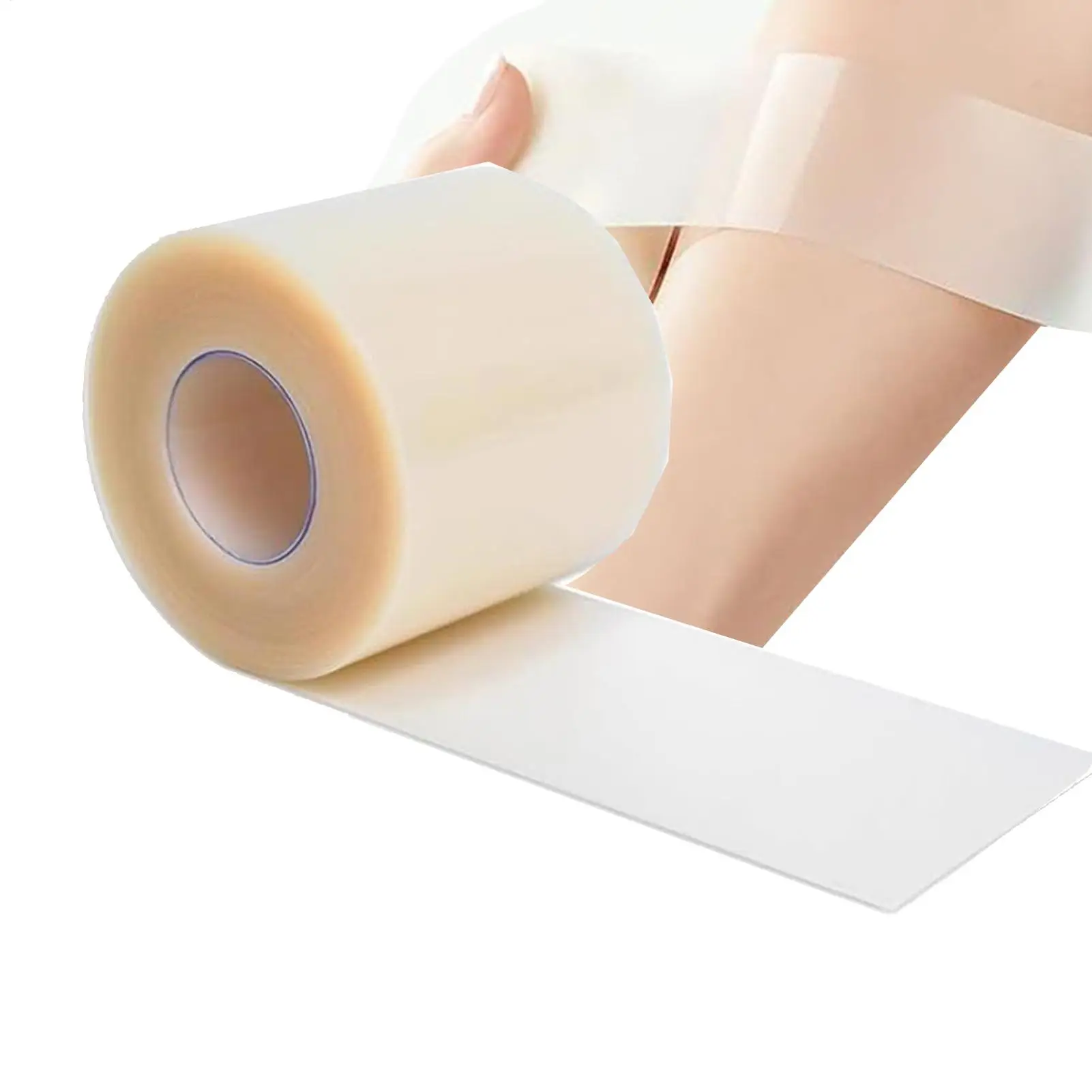 Hydrokolloid-Rolle Wasserdichte Pickelpflaster Saugfähiges Flexibles Klebeband Heftpflaster für Blasen Verbrennungen Pickel Haut Ferse Tägliche Anwendung Image