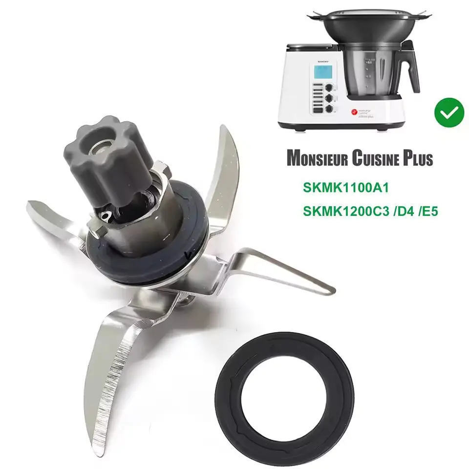 Mixerklingen für Monsieur Cuisine Connect 1.0 Klingen 7 Zähne 4 Blätter MCC Image