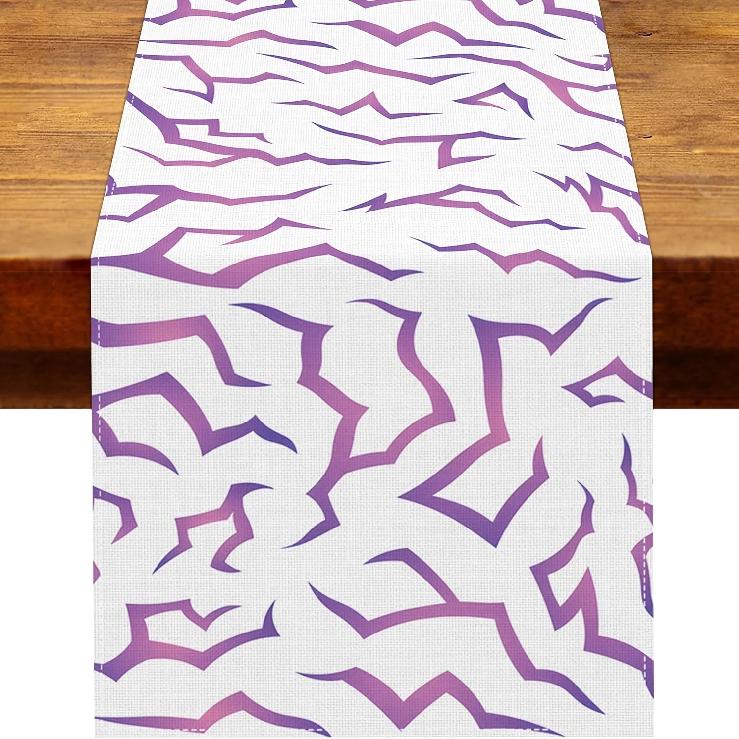 1 Stück Horror-Teufel Tischläufer, K-Pop Thema für Geburtstagsfeiern, Anime- & Gaming-Fans, Perfekt für Heimküche Esstisch Dekoration Image