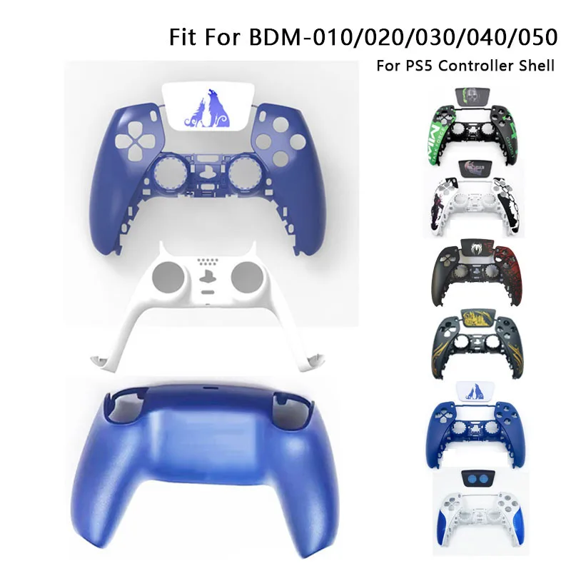 Für PS5 Controller Shell Begrenzte Roboter God of War Touchpad Gamepad Abdeckung Ersatz Vordere Rückplatten Griff Fall für BDM 01-05 Image