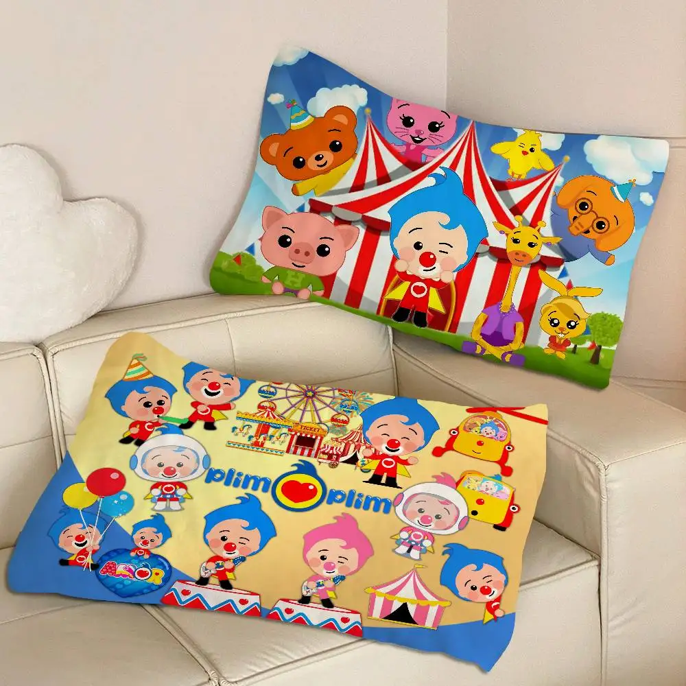 P-Plim P-Plim Haushalts-Polyester Übergroße Verdickte Erwachsenen-Paar-Kissenbezüge - Schweißabsorbierend & Rutschfest Image