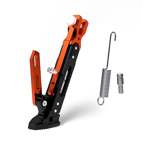 Universeller Motorrad-Seitenständer, verstellbares Seitenstativ für Motorrad, Motocross-Roller und Moped Image