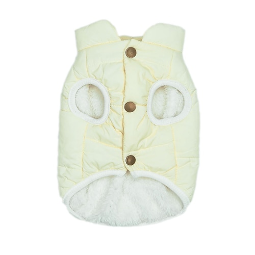 Fleecefutter, extra warmer Hunde-Kapuzenpullover im Winter für kleine Hunde, Welpenmäntel mit Kapuze, rot (XS-XXL) Image