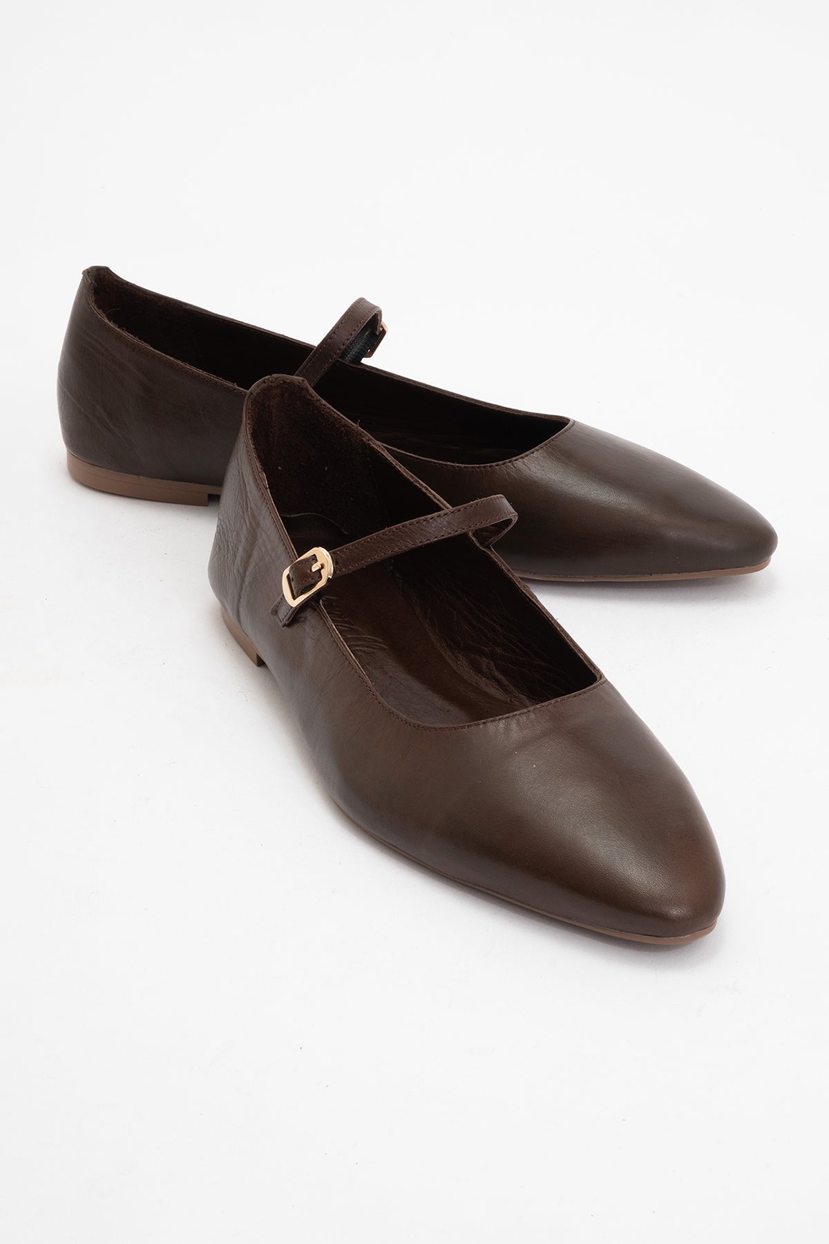 Lara Leder Mary Jane Flache Schuhe US 39