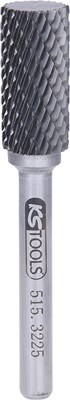 Ks Tools HM Zylinder-Frässtift Form A ohne Stirnverzahnung, 12mm [Hersteller-Nr. 515.3225] Image