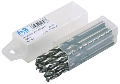 Sw Stahl Spiralbohrer, HSS-G, 6,5 mm, 10 Stück [Hersteller-Nr. 89065L-10] Image