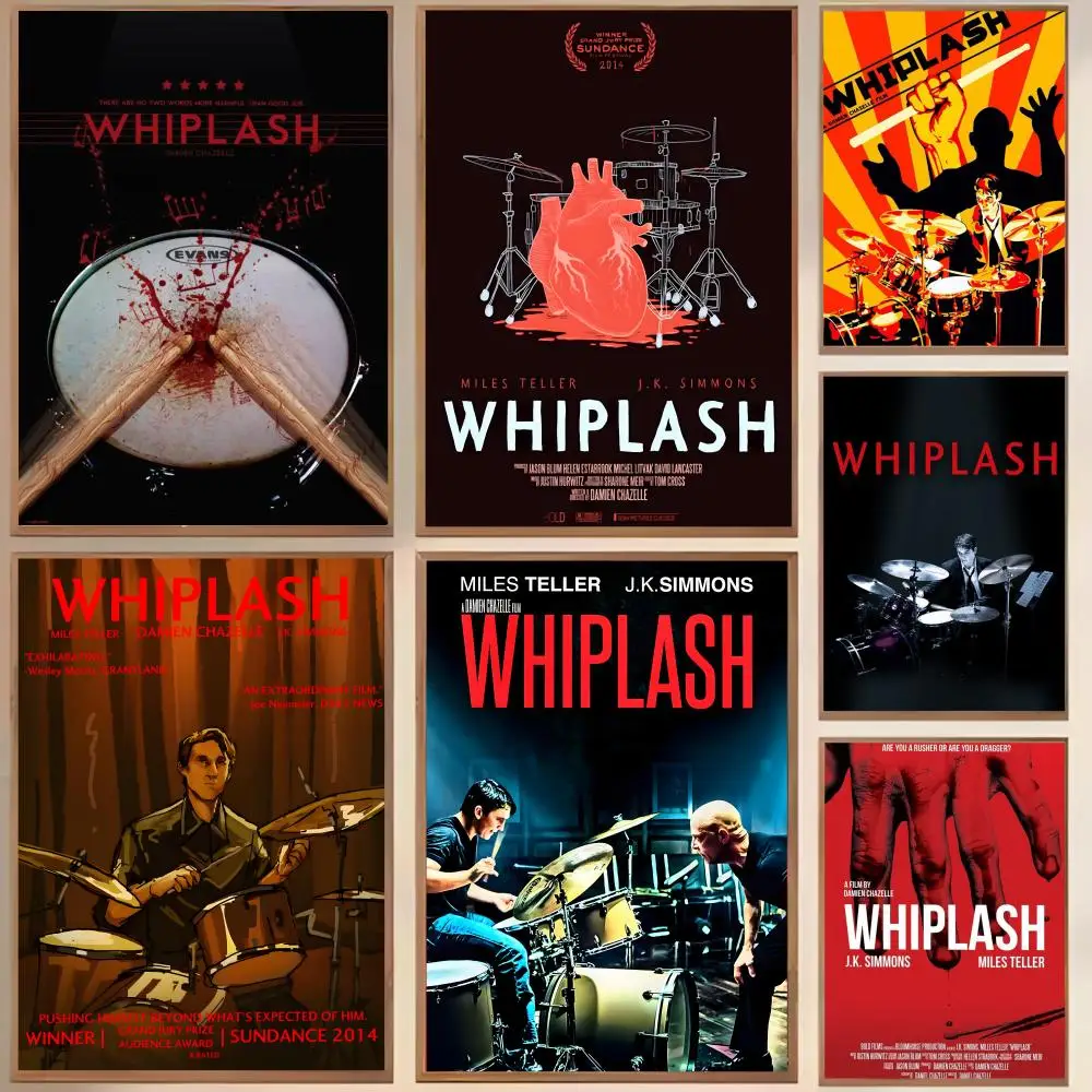 Affiche de film Whiplash classique, autocollant d