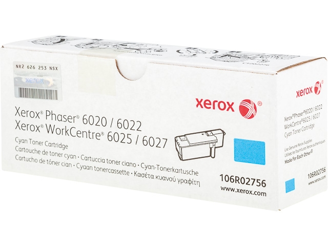 Laser/Kopierer XEROX 106R02756 XEROX PH6020 TONER CYAN Image