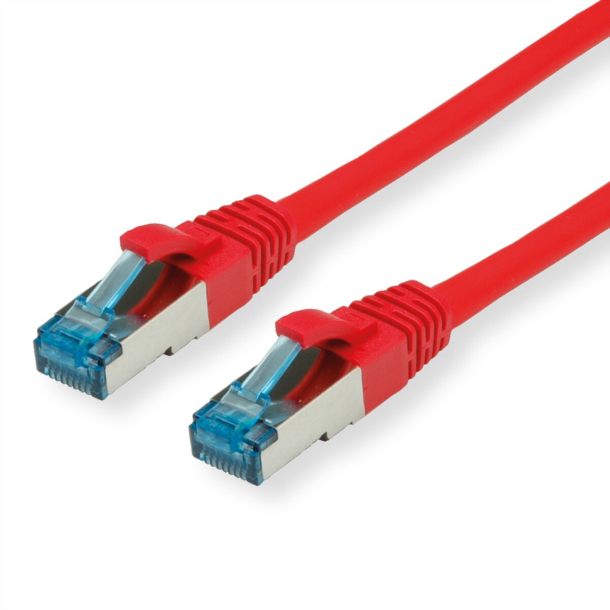 VALUE Patchkabel Cat.6A (Class EA) S/FTP (PiMF), LSOH, rot, 0,5 m Image