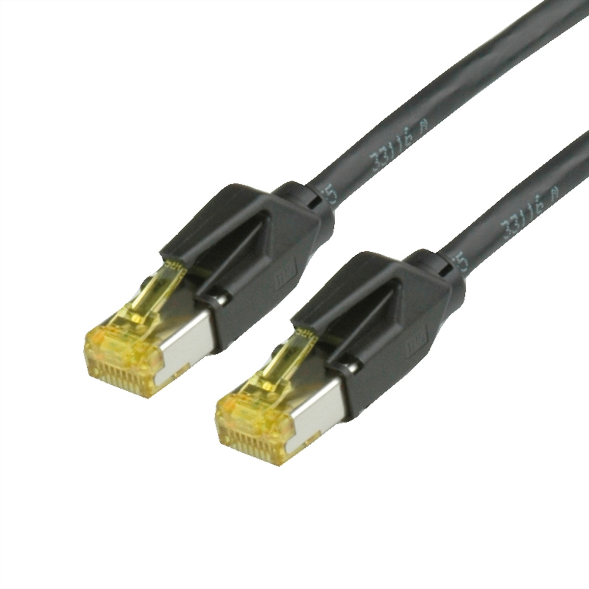 SECOMP DRAKA Patchkabel Cat.6A (Class EA) S/FTP, UC900 TM31, LSOH, schwarz, 3 m Image