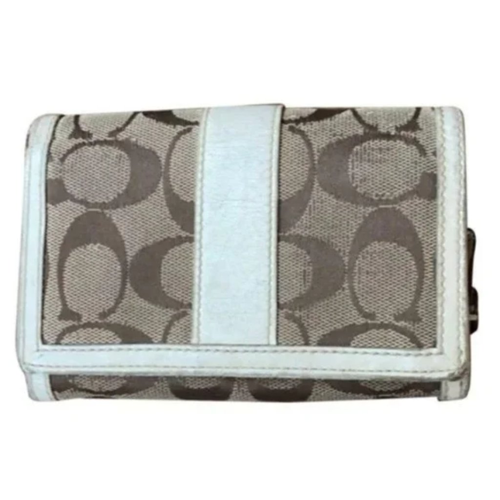 Coach Bags | Coach Wallet #12price Drop | Color: Brown/Cream | Size: Os