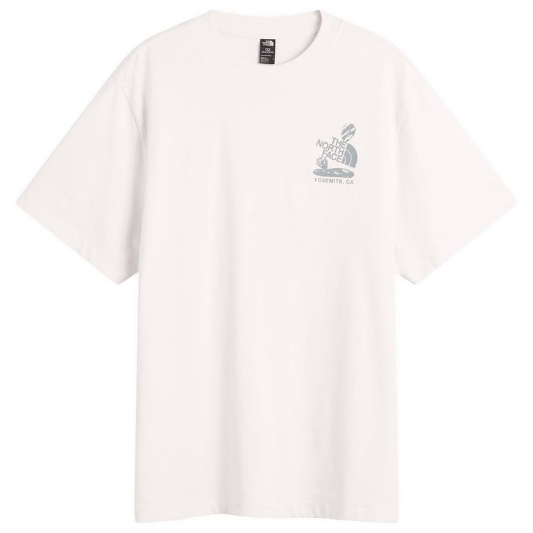 Stones Relaxed T-Shirt - White - The North Face T-Shirts