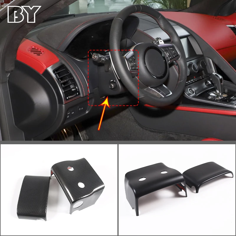 Per Jaguar F-TYPE 2013-2024 ABS in fibra di carbonio volante per auto volante copertura protettiva adesivo accessori interni