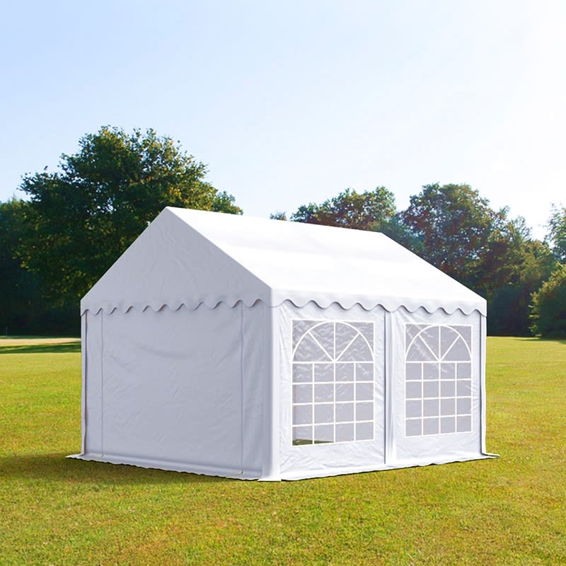4x5m Partyzelt, PVC-Plane, weiß - (8645) Image
