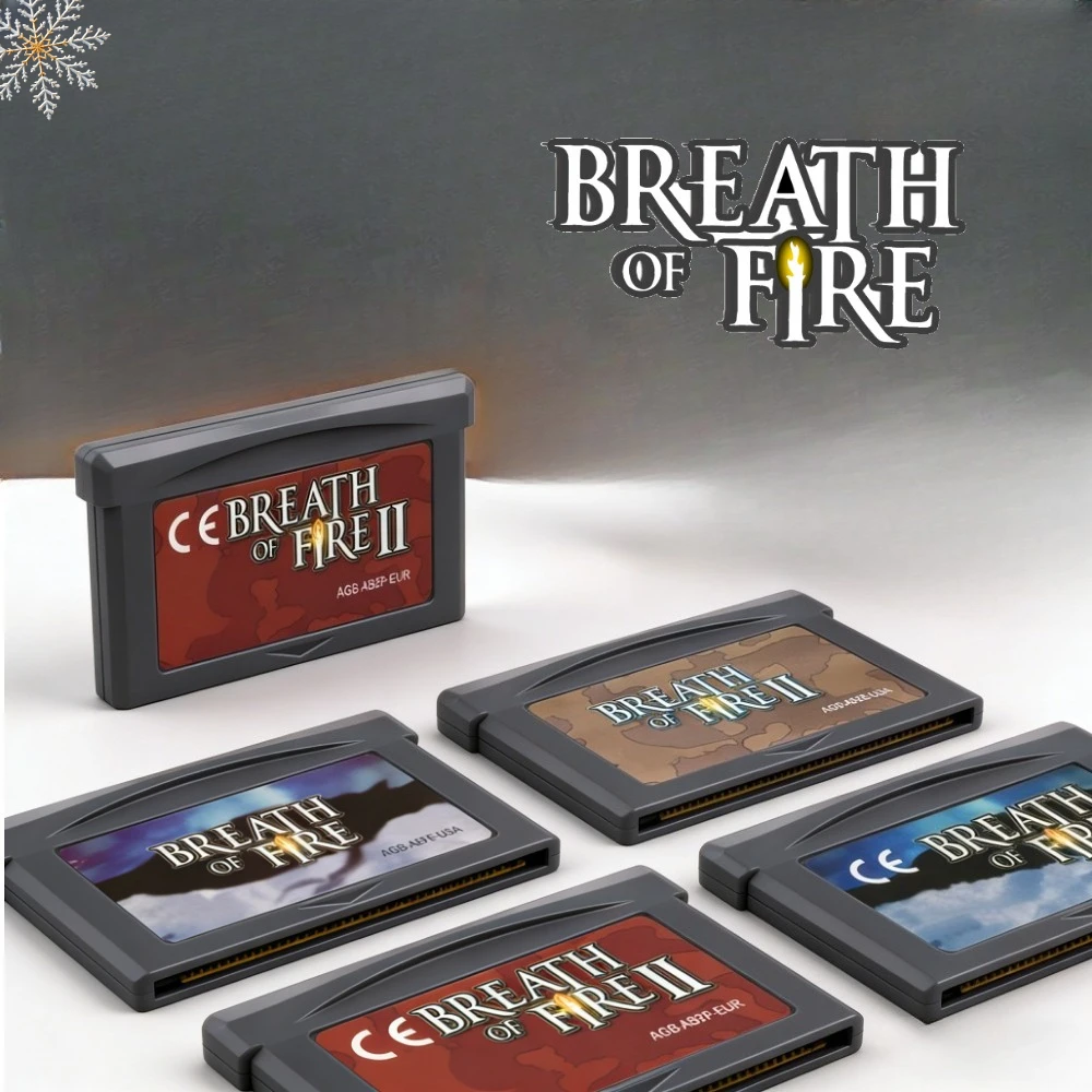 GBA Breath of Fire 32-bit Game Video Game Cartridge Console Card Breath of Fire 2 Game Card