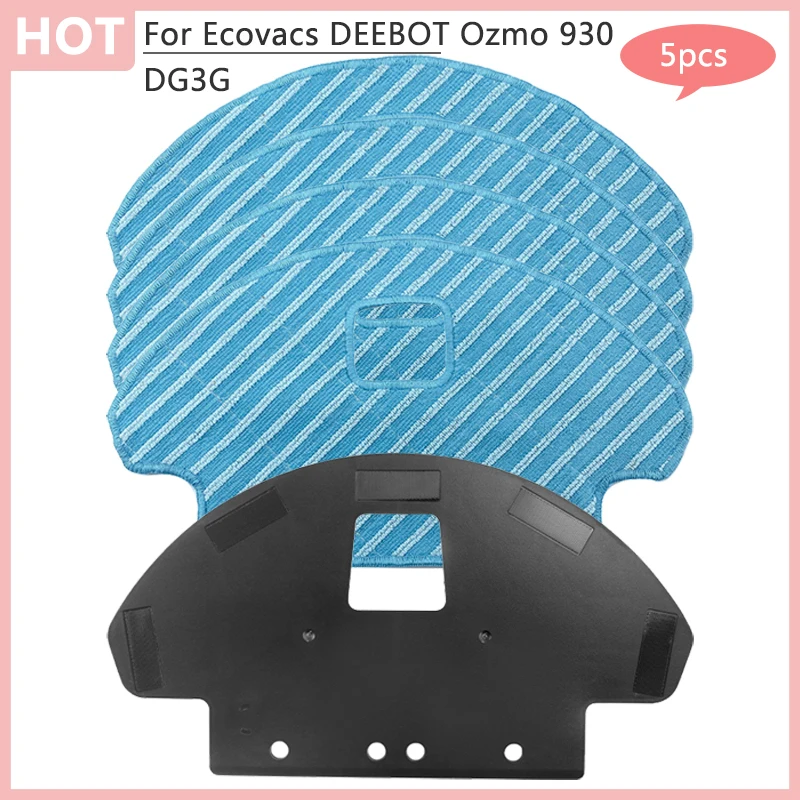 Mopp Tuch Halterung Für Ecovacs DEEBOT Ozmo 930 DG3G Kehrmaschine Roboter Staubsauger Lappen Halter Haushalts Zubehör Image